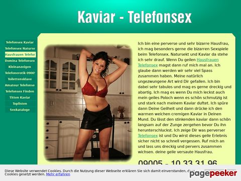 mehr Information : Telefonsex Kaviar